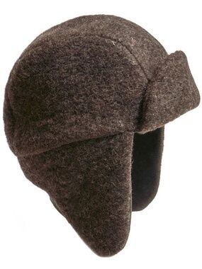 Kids Huttelihut Wool Felt Trapper Hat: 6-8 years